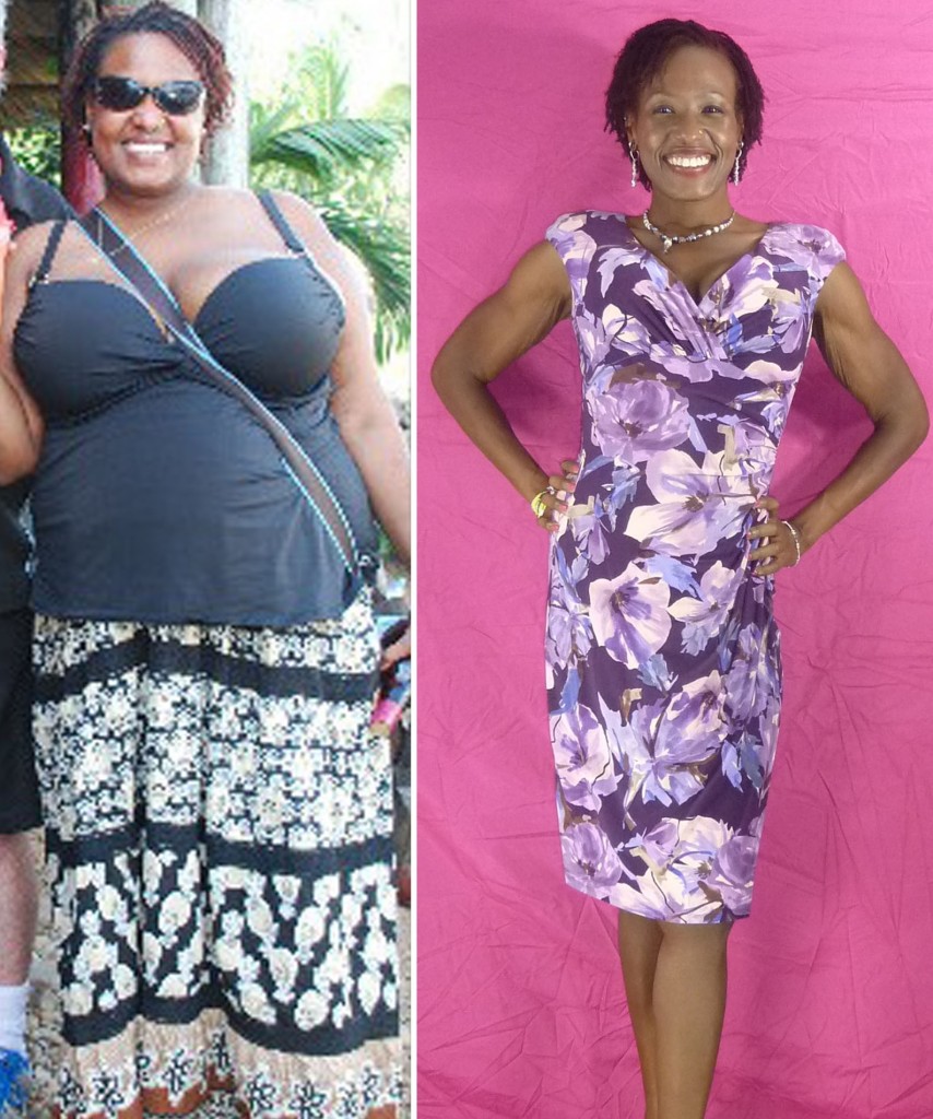 Kiya has lost a total of 110 lbs and 73 inches 