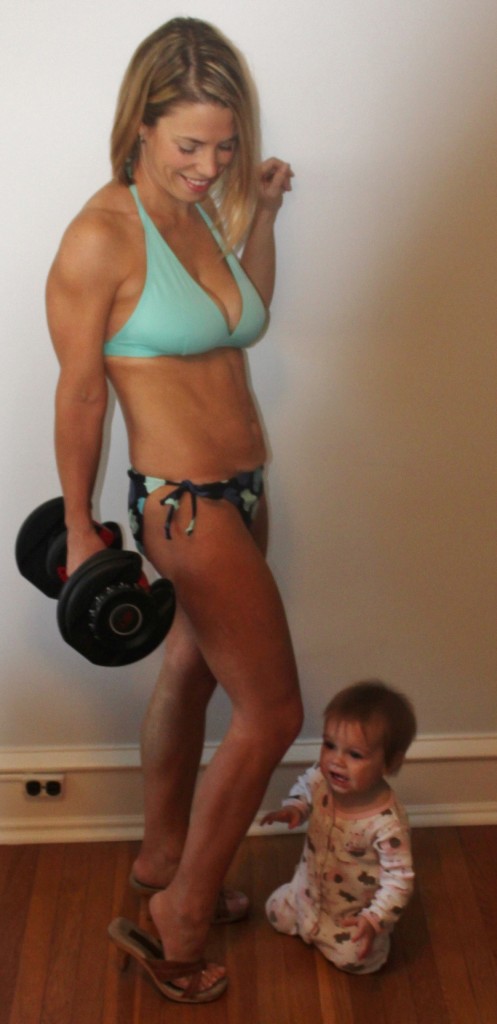 Dom found a system that works for her even while raising two young children under two years old.