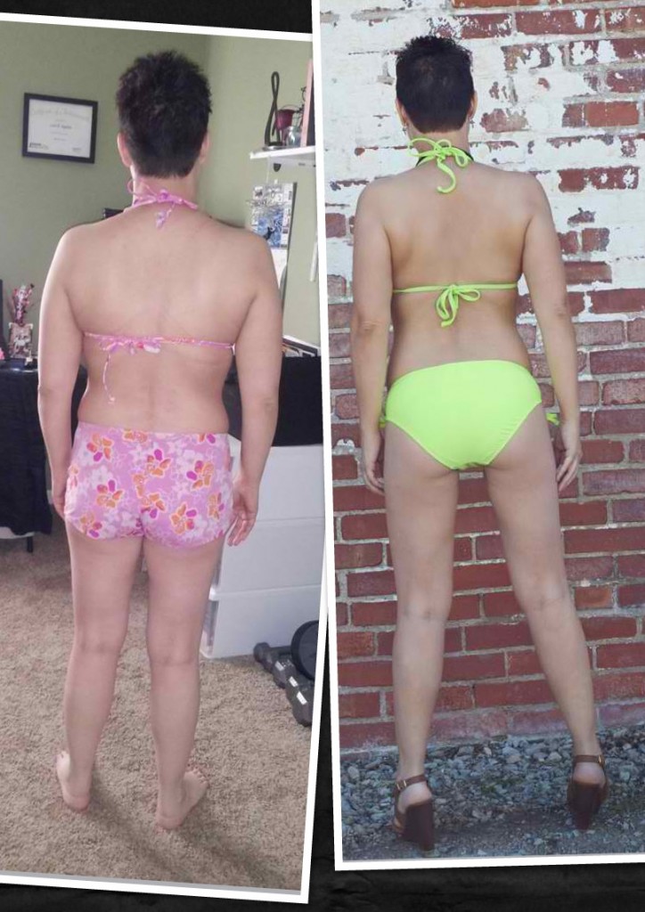 Lori lost 2 inches from her waist and 8 pounds in 12 weeks. Not bad for a hard working mom.