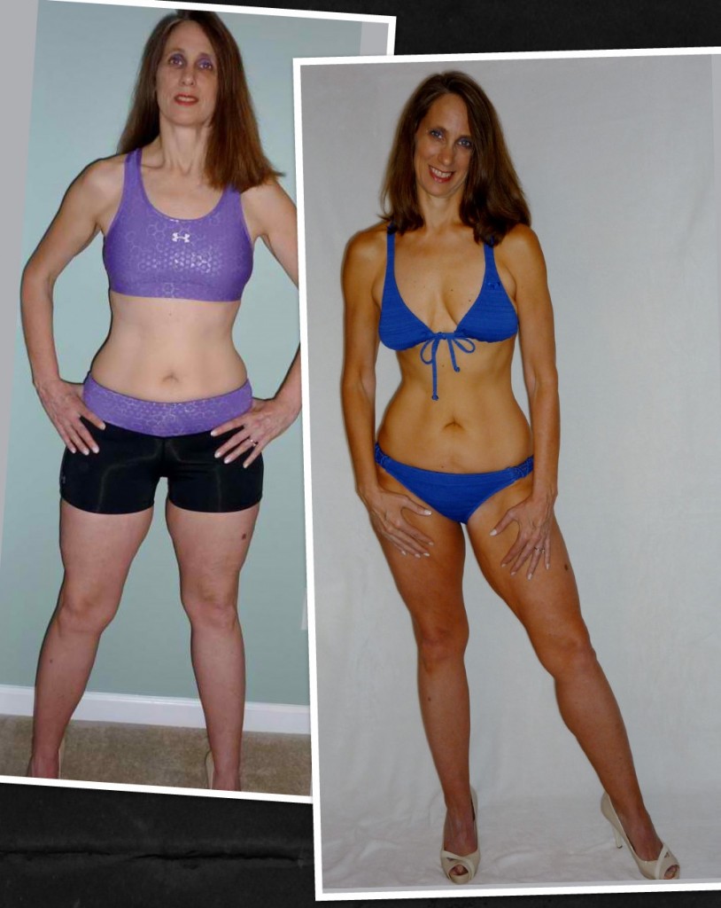 Kerry lost 9 pounds in 12 weeks and got down to her exact VI ideal metrics.