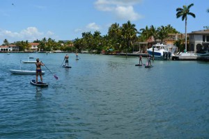 Group Paddleboarding