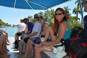 Other side of the boat in Miami