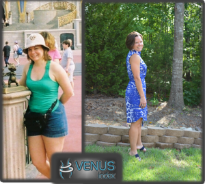 Vaness at her heaviest to now using Venus