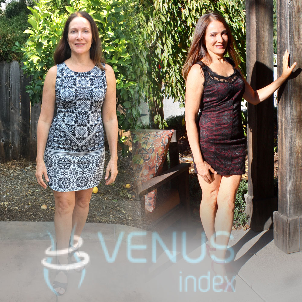 "Daily planning of food to go with you, so you are not tempted by unhealthy choices becomes easy and routine. Choosing to change my mind set to” Slow and Steady, while incorporating the Venous System has made the difference. Life is not a race. Venus Index bring it on, you rock!!"